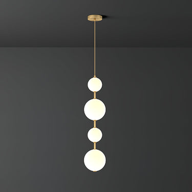 bubble ball chandelier